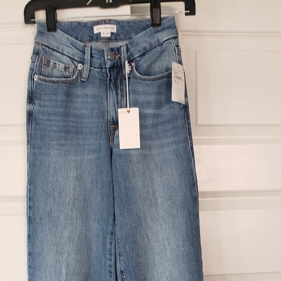 Good American Denim - NWT: Good American Good Waist Palazzo Jeans Sz 24 Indigo